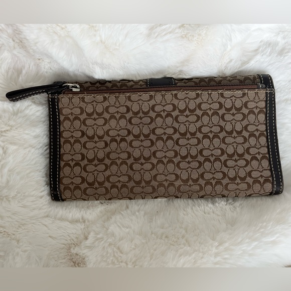 Brown Coach Wallet - Picture 3 of 5
